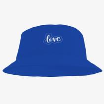 Boné Chapéu Bucket Hat Estampado Love