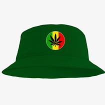 Boné Chapéu Bucket Hat Estampado Reggae