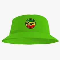Boné Chapéu Bucket Hat Estampado Reggae