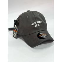 Boné chapeu Ny New York Retro Basebol Aba Curva Masculino e Feminino Regulagem Fitão