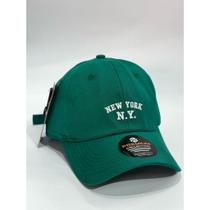 Boné chapeu Ny New York Retro Basebol Aba Curva Masculino e Feminino Regulagem Fitão