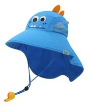 Boné Chapéu Viseira Infantil Sol Praia clube Criança Proteção Uv Rosa ou Azul Boné Chapéu Viseira Infantil Sol Praia clube Criança Proteção Uv Rosa ou Azul