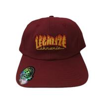 Boné Chronic Strapback Com Aba Curva Bordado Modelo Clássico