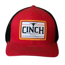 Boné Cinch vermelho Stock