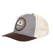 Boné Cinza Fast Back 37743