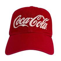 Boné Coca Cola Basico Bordado Frontal Julia Pt Vermelho