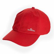 Boné Colors Vermelho CAJUBRASIL - Proteção UV 50+