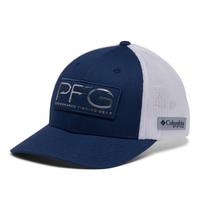 Boné Columbia PFG Mesh Hooks Ball unissex em carbono/prata L/XL Boné Columbia PFG Mesh Hooks Ball unissex em carbono/prata L/XL