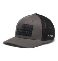 Boné Columbia PHG Game Flag Mesh Mid Grill/Preto L/XL Boné Columbia PHG Game Flag Mesh Mid Grill/Preto L/XL