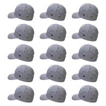 Bone com Capacete EPI Kit 15 Uni Obra Seguranca do Trabalho Casquete Reparo Construcao Oficina Conserto Protecao Resistente Bone com Capacete EPI Kit 15 Uni Obra Seguranca do Trabalho Casquete Reparo Construcao Oficina Conserto Protecao Resistente