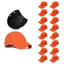 Bone com Capacete EPI Kit 16 Uni Obra Seguranca Construcao Reparo Casquete Oficina Trabalho Resistente Protecao Bone com Capacete EPI Kit 16 Uni Obra Seguranca Construcao Reparo Casquete Oficina Trabalho Resistente Protecao