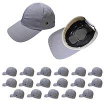 Bone com Capacete EPI Kit 18 Uni Obra Seguranca Conserto Reparo Construcao Oficina Casquete Resistente Protecao Trabalho Bone com Capacete EPI Kit 18 Uni Obra Seguranca Conserto Reparo Construcao Oficina Casquete Resistente Protecao Trabalho