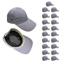 Bone com Capacete EPI Kit 19 Uni Obra Seguranca Casquete Trabalho Construcao Oficina Reparo Resistente Eficiente Bone com Capacete EPI Kit 19 Uni Obra Seguranca Casquete Trabalho Construcao Oficina Reparo Resistente Eficiente