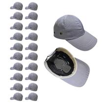 Bone com Capacete EPI Kit 20 Uni Obra Seguranca do Trabalho Casquete Construcao Reparo Oficina Resistente Protecao