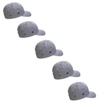 Bone com Capacete EPI Kit 5 Uni Obra Seguranca Casquete Construcao Trabalho Reparo Conserto Oficina Protecao Resistente Bone com Capacete EPI Kit 5 Uni Obra Seguranca Casquete Construcao Trabalho Reparo Conserto Oficina Protecao Resistente