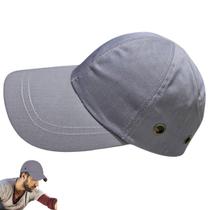 Bone com Capacete EPI Obra Segurança Casquete Trabalho Construçao Oficina Reparo Resistente Eficiente Proteçao Bone com Capacete EPI Obra Segurança Casquete Trabalho Construçao Oficina Reparo Resistente Eficiente Proteçao