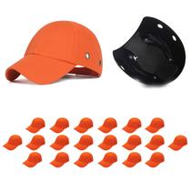 Bone com Capacete Seguranca EPI Kit 20 Uni Obra Reparo Casquete Construcao Oficina Trabalho Protecao Resistente