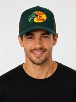 Boné Com Tela Para Pesca Pescador Bass Pro Shop Verde