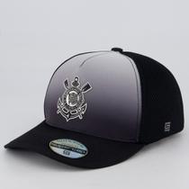Boné Corinthians Americano Preto e Branco Boné Corinthians Americano Preto e Branco