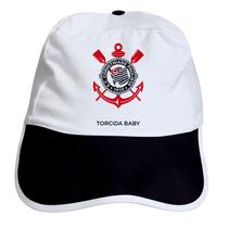 Boné Corinthians Bebê Oficial Torcida Baby