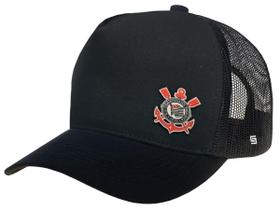 Boné Corinthians Licenciado Bordado Trucker Supercap 37837 P