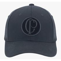Boné Corinthians Patch Frontal Cp Clássico Supercap Preto