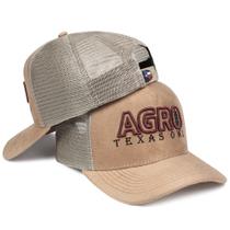 Boné Country Aba Curva Agro Bordado Texas Owl Original Masculino