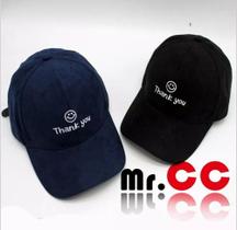 Boné Country Aba Curva Thank You Sorriso material sintético Boné Country Aba Curva Thank You Sorriso material sintético