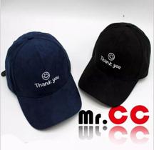 Boné Country Aba Curva Thank You Sorriso material sintético Boné Country Aba Curva Thank You Sorriso material sintético