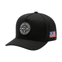 Boné Country Agro Que Move Texas Route Aba Curvada EUA Ajustável Preto Boné Country Agro Que Move Texas Route Aba Curvada EUA Ajustável Preto