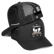 Boné Country Bordado Vaquejada Trucker Aba Curvada Telinha Snapback Masculino Original