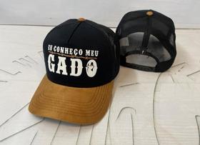 Boné country eu conheço meu gado