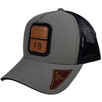 Boné Country Masculino Trucker 6 Gomos Telinha Snapback Fitt