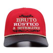Boné Country Peão Bruto Rustico Sistemático Boné Country Peão Bruto Rustico Sistemático