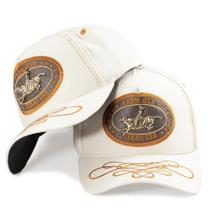 Boné Country Premium Cavalo Rodeio Barretos Aplique Metal Ajustável