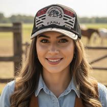 Boné Country Preto Agro Brabus Cerca Valo Unissex