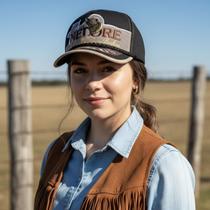 Boné Country Preto Agro Brabus Nelory Unissex