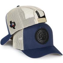 Boné Country Western Texas Wind Aba Curva Telinha Redinha