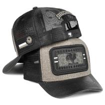 Boné Cowboy Agro Aba Curva Snapback Telinha Sharecropper Premium Boné Cowboy Agro Aba Curva Snapback Telinha Sharecropper Premium