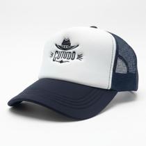 Boné Cuiudo do Agro Bruto Trucker - Branco Boné Cuiudo do Agro Bruto Trucker - Branco