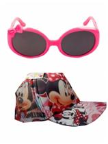 Bone da Minei e da Barbie mais óculos de sol infantil , kit de proteção para sua filha Bone da Minei e da Barbie mais óculos de sol infantil , kit de proteção para sua filha