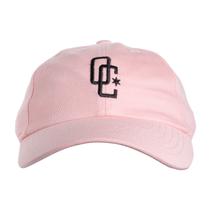 Boné Dad Hat Overcome "Logo" Rosa/Preto