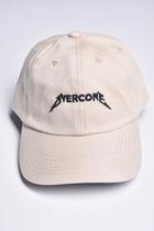 Boné Dad Hat Overcome Metallic Bege/Preto