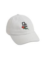 Boné Dad Hat Overcome "Rose Logo" Branco