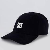 Boné DC Benchwarmer Preto e Branca