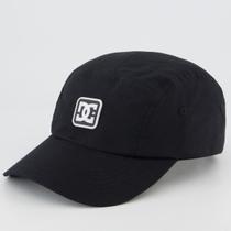 Boné DC Rubber Star Preto e Branco