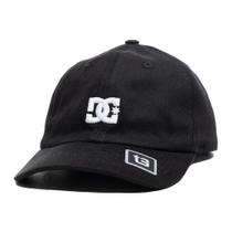 Boné DC Shoes Aba Curva Benchwarmer Strapback WT25 Preto