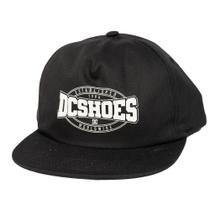 Boné DC Shoes Aba Reta Fall Back Strapback SM25 Preto Boné DC Shoes Aba Reta Fall Back Strapback SM25 Preto