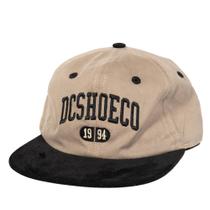 Boné DC Shoes Aba Reta Gymnasium Snapback SM25 CaquiPreto