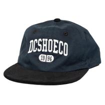 Boné DC Shoes Aba Reta Gymnasium Snapback SM25 MarinhoPreto